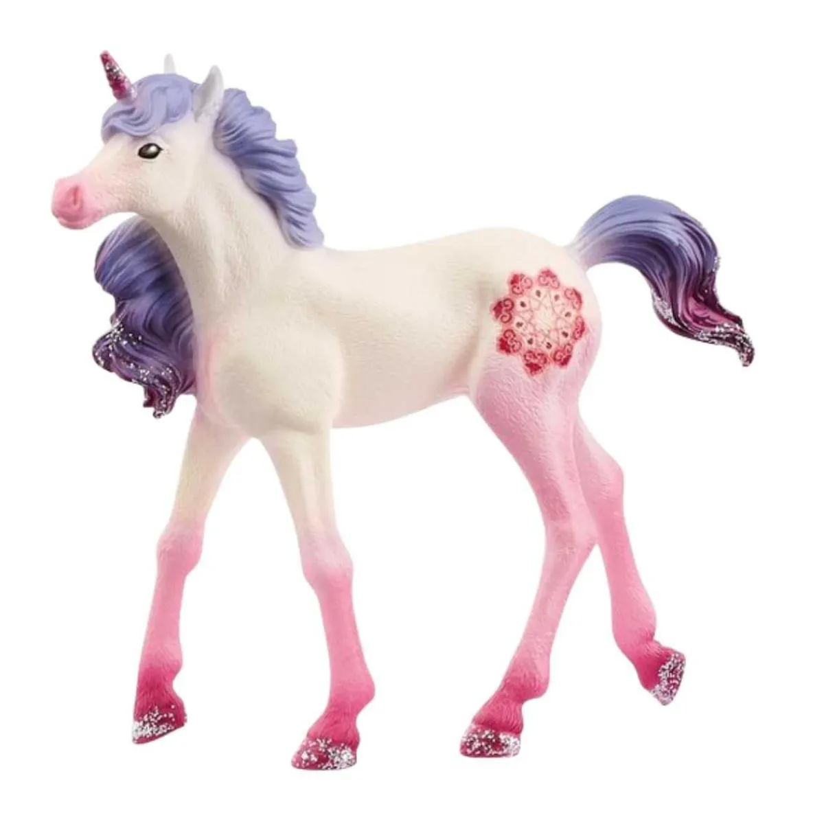 Schleich - Unicornio potro Mandala Coleccionables Y Mini Mundos