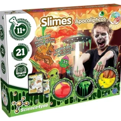Online Science4you - Kit de Slime Apocalipse con Fluffly, Butter Slime y Arena Movediza de Zombi ㅤ Steam