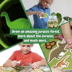 Science4you - Kit de terrario con juguetes de dinosaurios y pegatinas jurásicas ㅤ*SCIENTIFIC TOYS Best