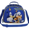 Hot Sega - Portameriendas 3D Azul Sonic ㅤ Material Escolar