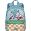 Sega - Sonic the Hedgehog - Mochila Preescolar Joy con Capacidad 5L Azul ㅤ*KARACTER MANIA Hot