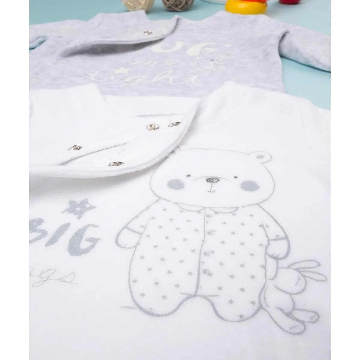 New Set 2 chaquetitas de bebé en felpa de algodón Recién Nacido·Ropa Y Accesorios|Ropa Y Accesorios·Camisetas