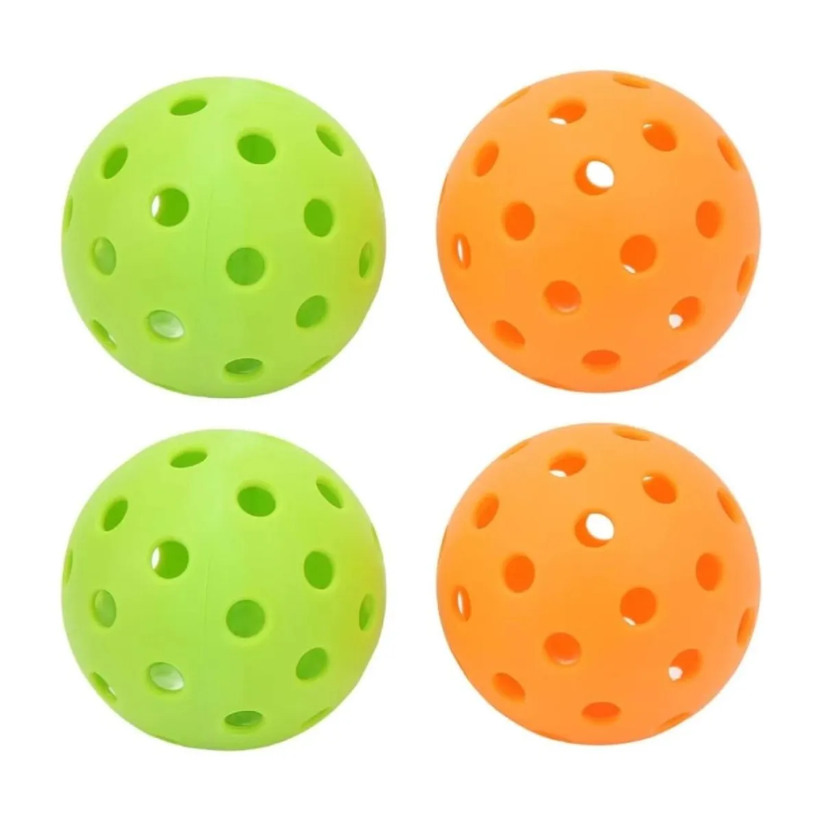 Clearance Set 4 pelotas de pickleball con bolsa-red Entretenimiento·Andadores