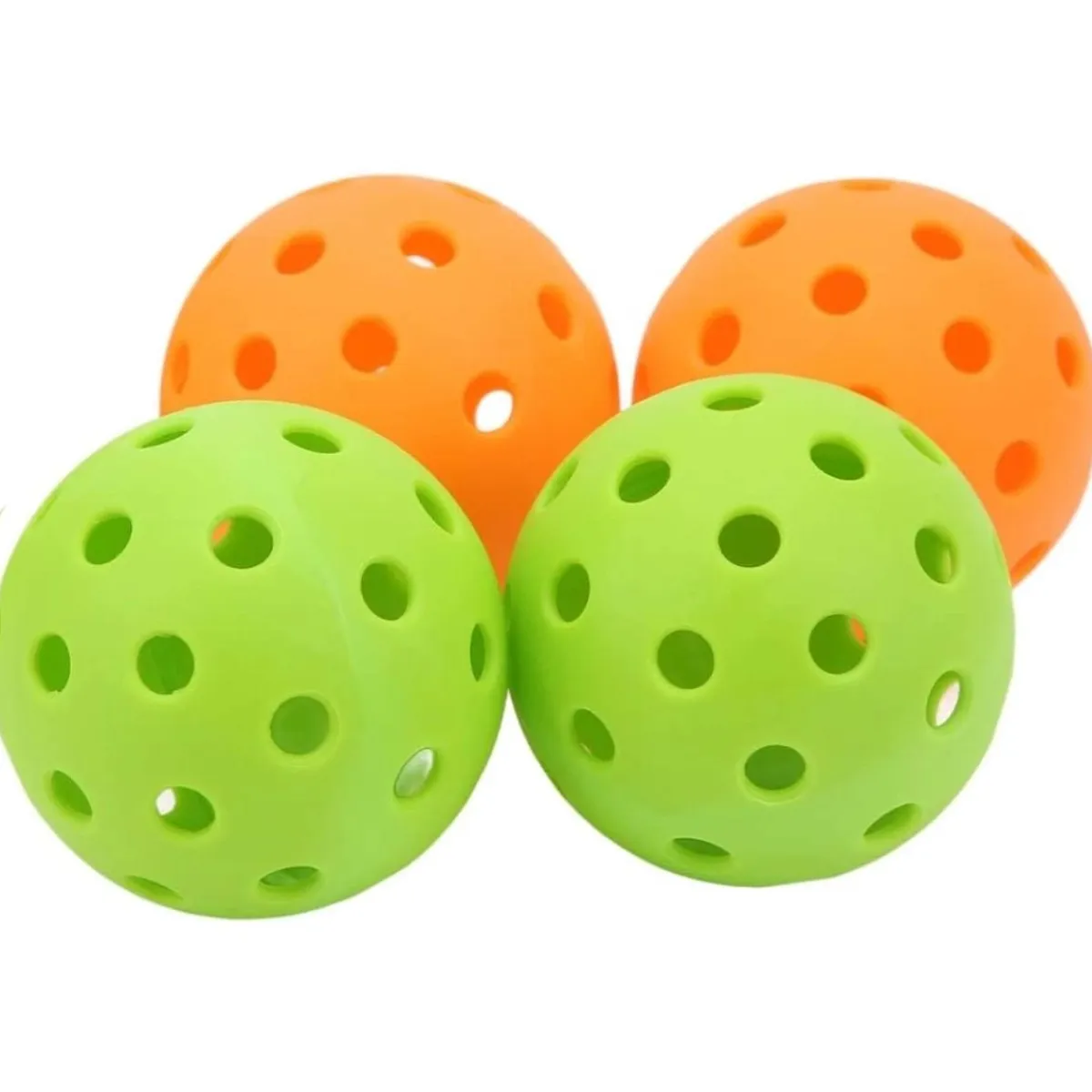 Clearance Set 4 pelotas de pickleball con bolsa-red Entretenimiento·Andadores