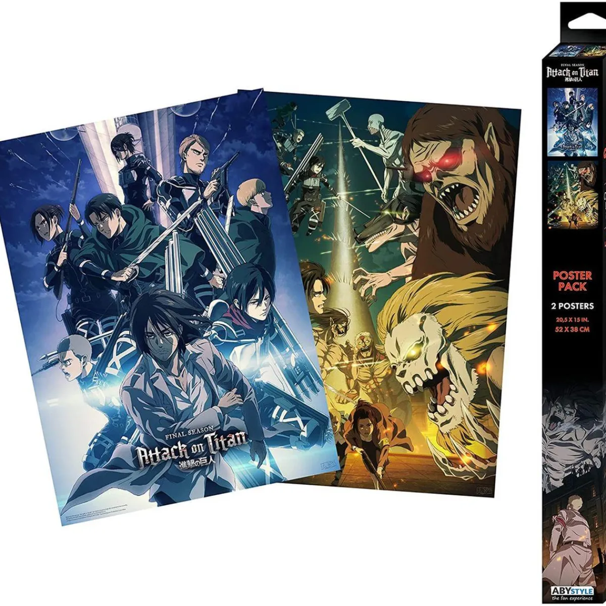 Set Chibi de posters Ataque a los Titanes*ABYSSE CORP Discount