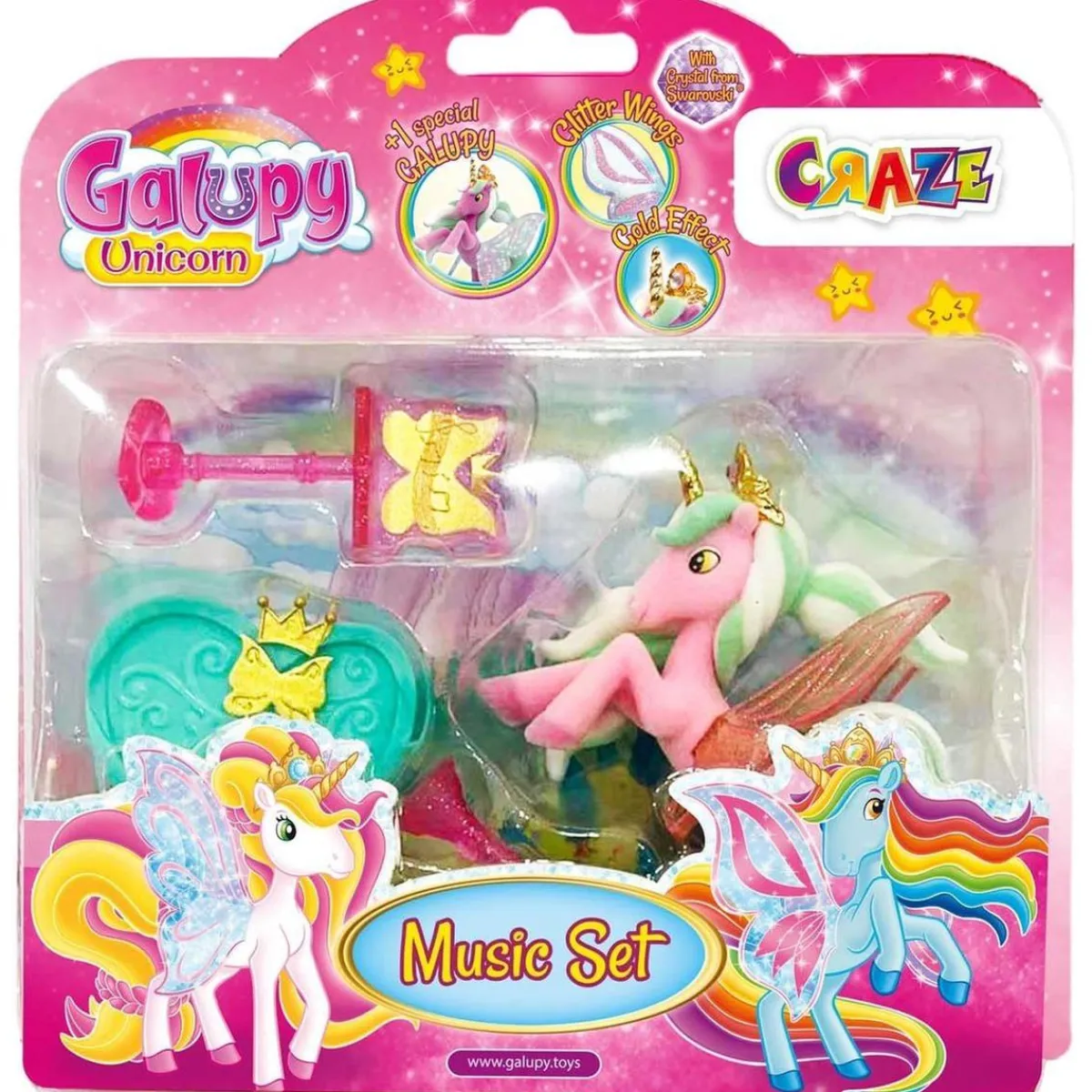 Best Set de Música Unicornio Coleccionables Y Mini Mundos