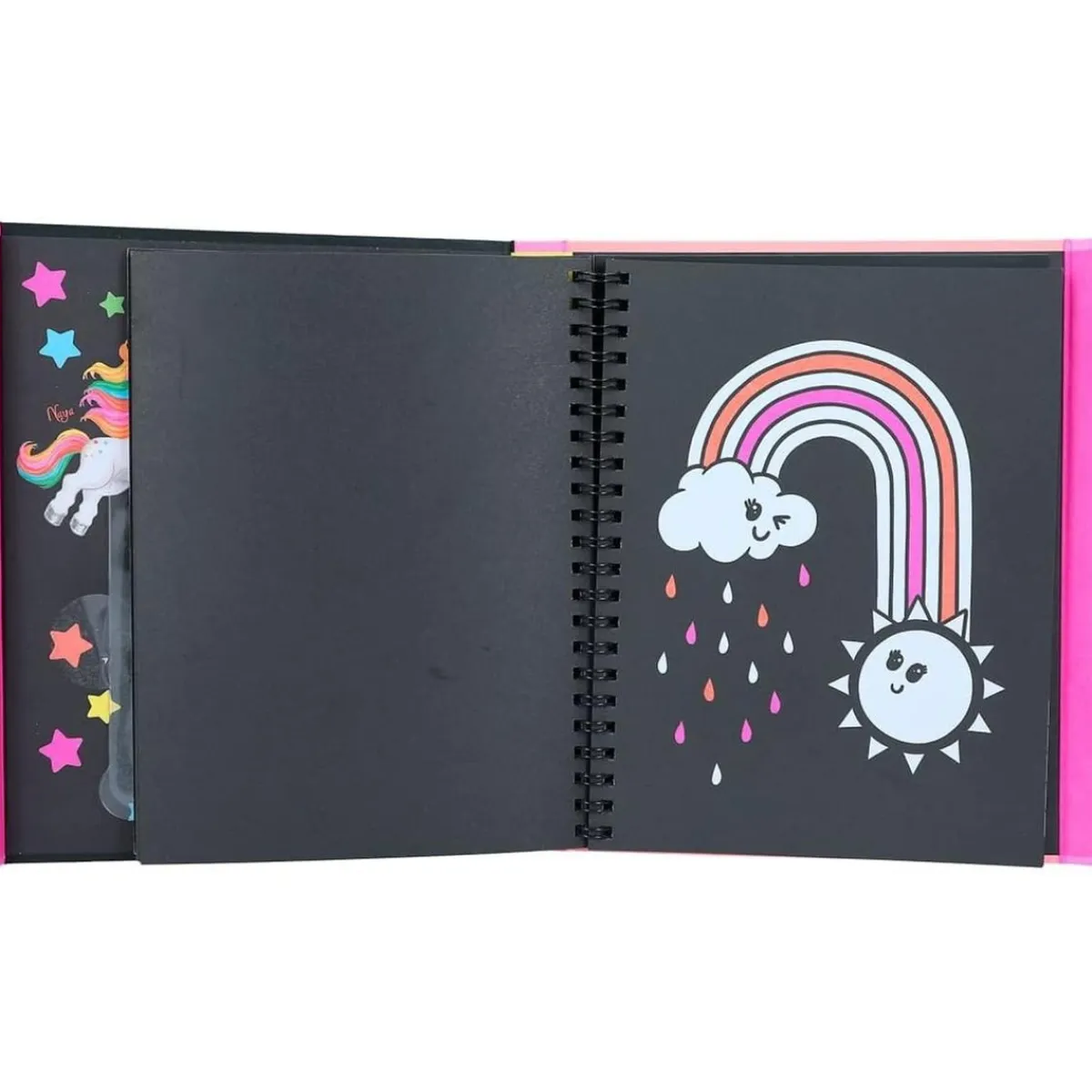 Set libro de colorear neón Ylvi*DEPESCHE Clearance