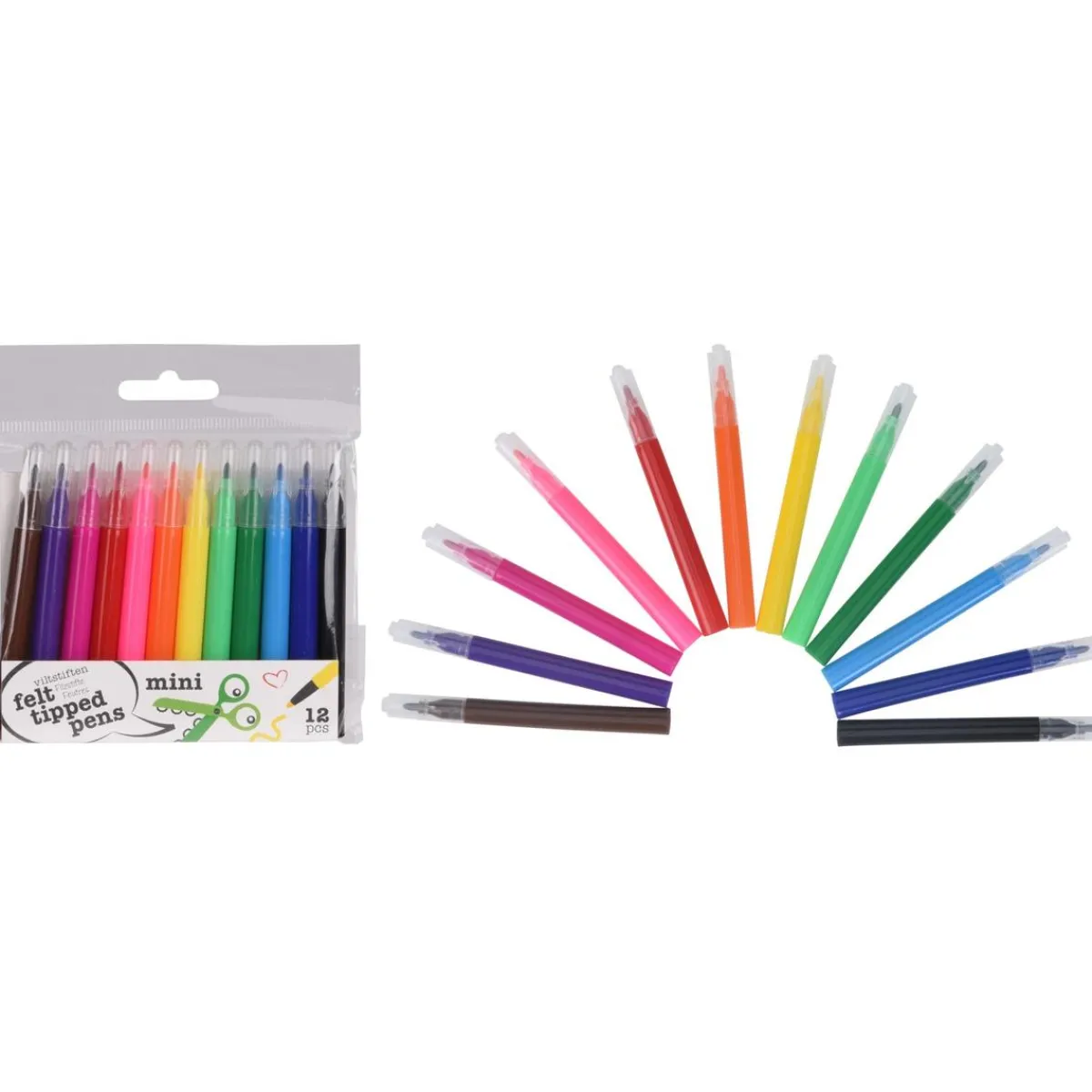 Best Set mini rotuladores Material Escolar