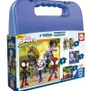 Set progresivo de 4 puzzles en maleta Spidey y sus increíbles amigos ㅤ*EDUCA BORRAS Discount