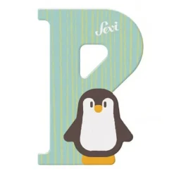 Sevi - Letra P de madera*PRENATAL Hot