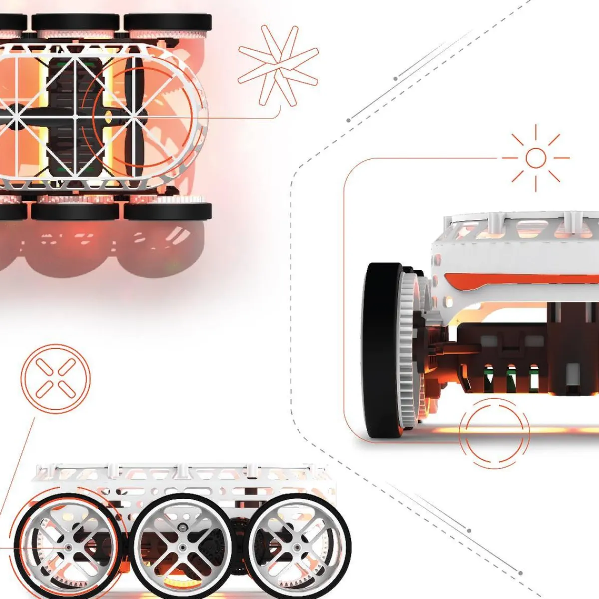 Clearance Sharper Image - R/C Gravity Rover Vehículos Y Circuitos
