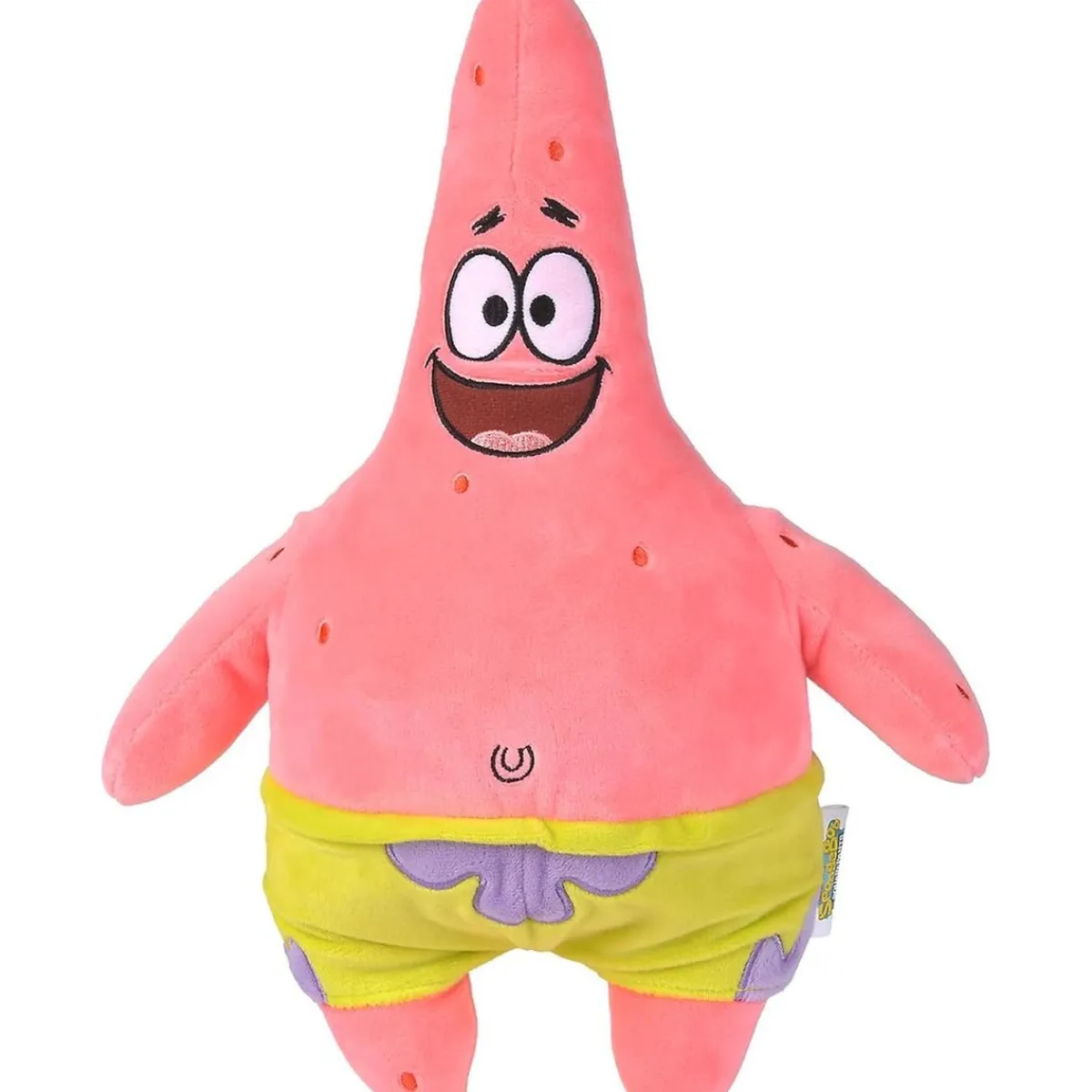 Simba - Bob Esponja - Peluche suave de 35cm con relleno 100% reciclado, oficial de Bob Esponja ㅤ*SIMBA TOYS Outlet