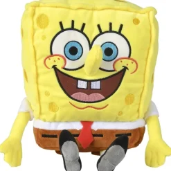 Simba - Bob Esponja - Peluche Bob Esponja 35cm, material suave y relleno reciclado ㅤ Coleccionables Y Mini Mundos