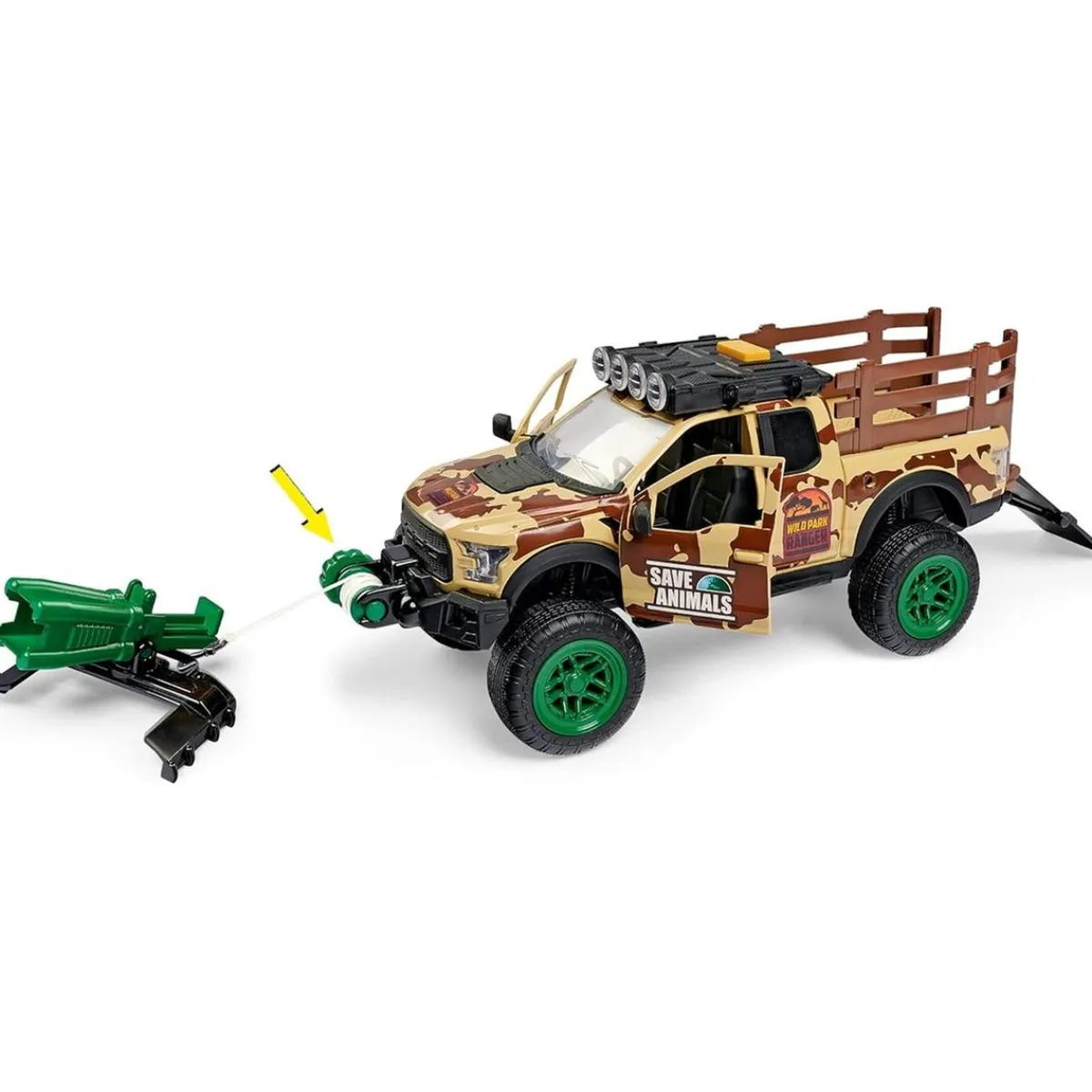 Simba - Set de Guardabosques del Parque Salvaje con Efectos Sonoros ㅤ*TOYS "R" US Outlet