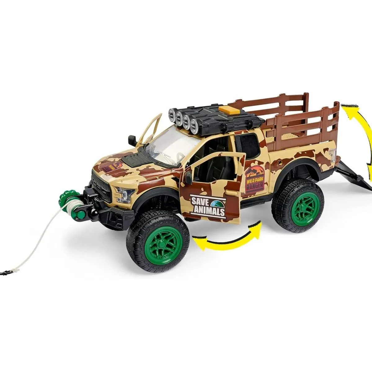 Simba - Set de Guardabosques del Parque Salvaje con Efectos Sonoros ㅤ*TOYS "R" US Outlet