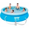 Discount Sizzlin Cool - Set Piscina 305 con Depuradora Bestway|Piscinas Tubulares