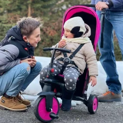 STR 3 Plus Pink – Triciclo evolutivo*SMARTRIKE New