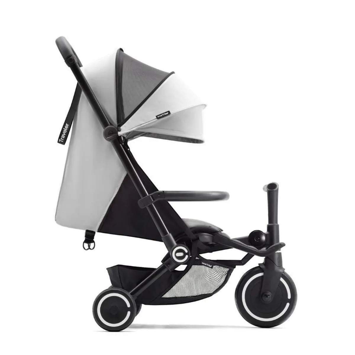 Traveler Everest White – Silla de paseo / Triciclo 4-en-1*SMARTRIKE Outlet