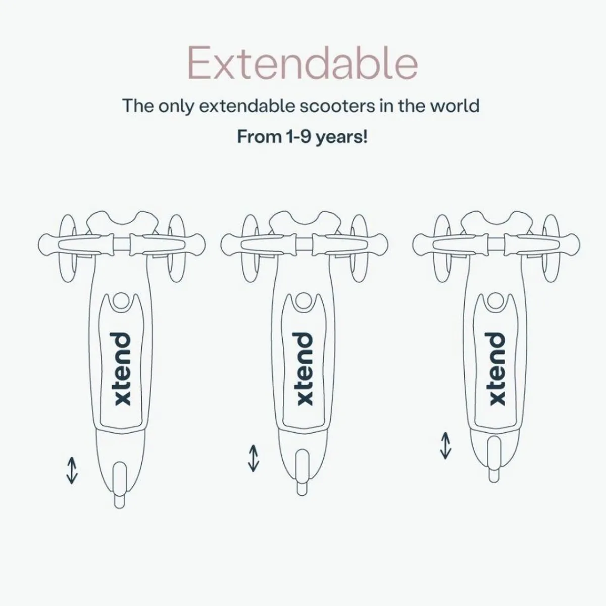 Xtend Mini+ Rose Pink*SMARTRIKE Outlet