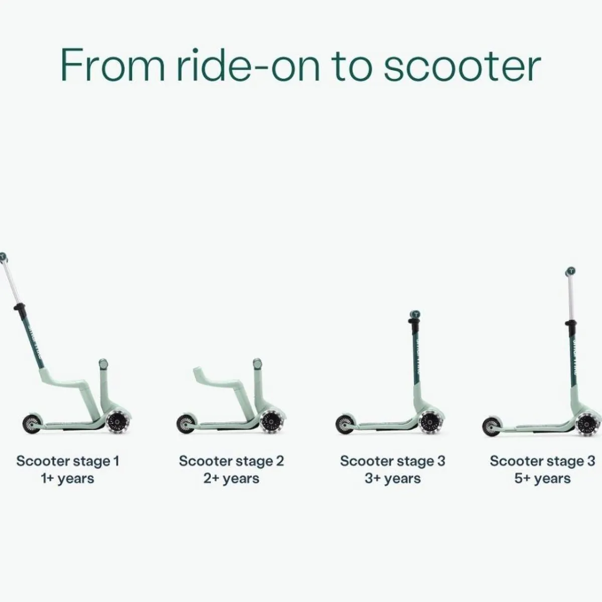 Xtend Mini-Ride Sage Green*SMARTRIKE Clearance