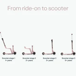 Clearance Xtend Mini-Ride Coral Pink Motos Y Triciclos