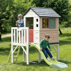 Online - Casita de la playa con tobogán Casas