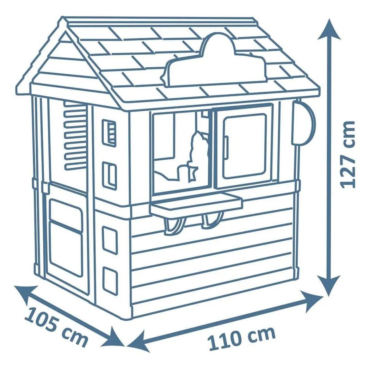 - Casita infantil puesto de dulces*SMOBY Sale