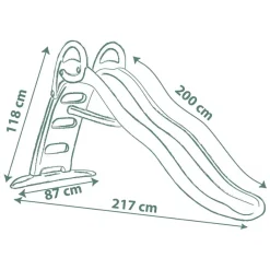 Sale - Tobogán Funny con doble ondulación Toboganes
