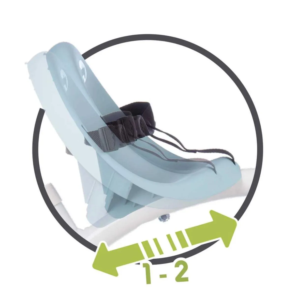 New - Triciclo de metal Be Move en azul ㅤ Motos Y Triciclos