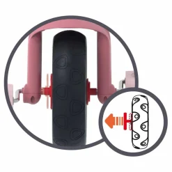 - Triciclo Evolutivo Be Move de Metal, Color Rosa - 68 x 52 x 52 cm ㅤ*SMOBY Clearance