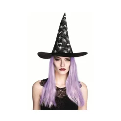 Clearance Sombrero de Bruja con cabello Halloween|Disfraces