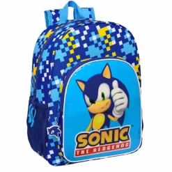 Sonic - Mochila 33 cm adaptable a carro*SAFTA Hot