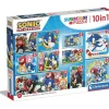 Discount Sonic - Puzzles 10 en 1 Supercolor Juegos Y Puzzles