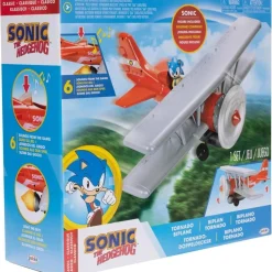 New Sonic the Hedgehog - Avioneta Biplane Figuras De Acción