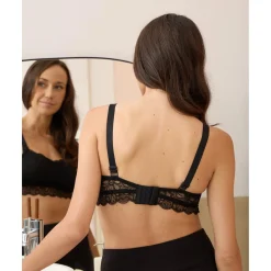 Sostén de lactancia de encaje negro*Prenatal Clearance