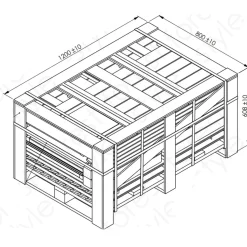 Clearance - Casita de madera Winny Casas