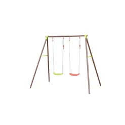 Sale - Columpio de acero Acier Malo 2 balancines Columpios