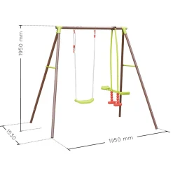 Hot - Columpio de acero Acier 1B1V Columpios