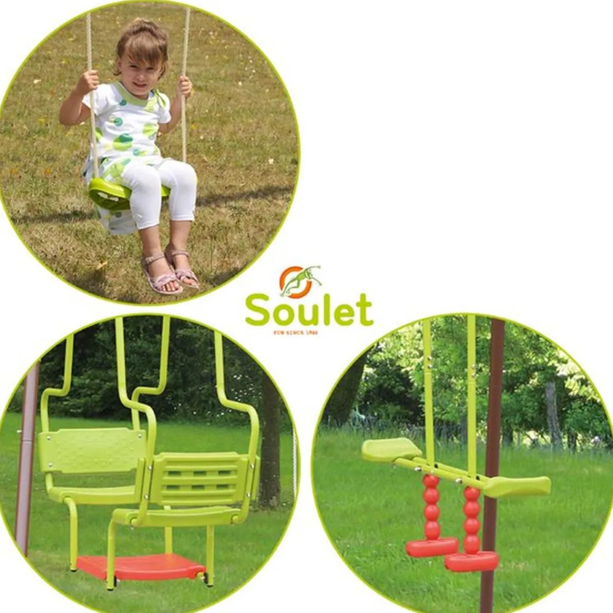 - Columpio de acero Acier 1B1V1CL*SOULET New