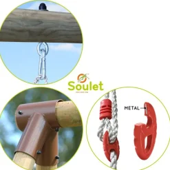 Hot - Columpio de madera Arthur Columpios