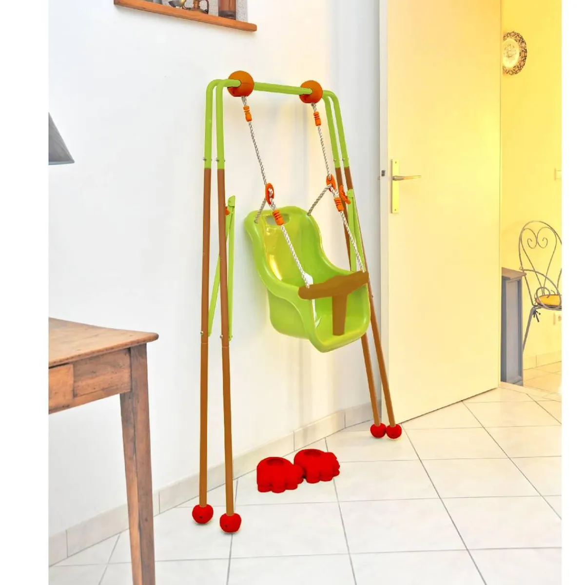 - Columpio de metal bebé*SOULET Discount