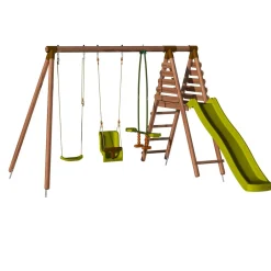 - Estación de juego con columpios y tobogán Tulipe*SOULET New