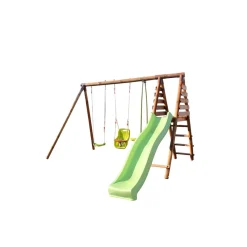 - Estación de juego con columpios y tobogán Tulipe*SOULET New