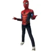 Best Spider-Man - Top musculoso con accesorios 8-10 años Disfraces|Halloween