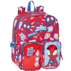 Spidey - Mochila con bolsillos adaptable a carro - Colección Rescue*SAFTA Best