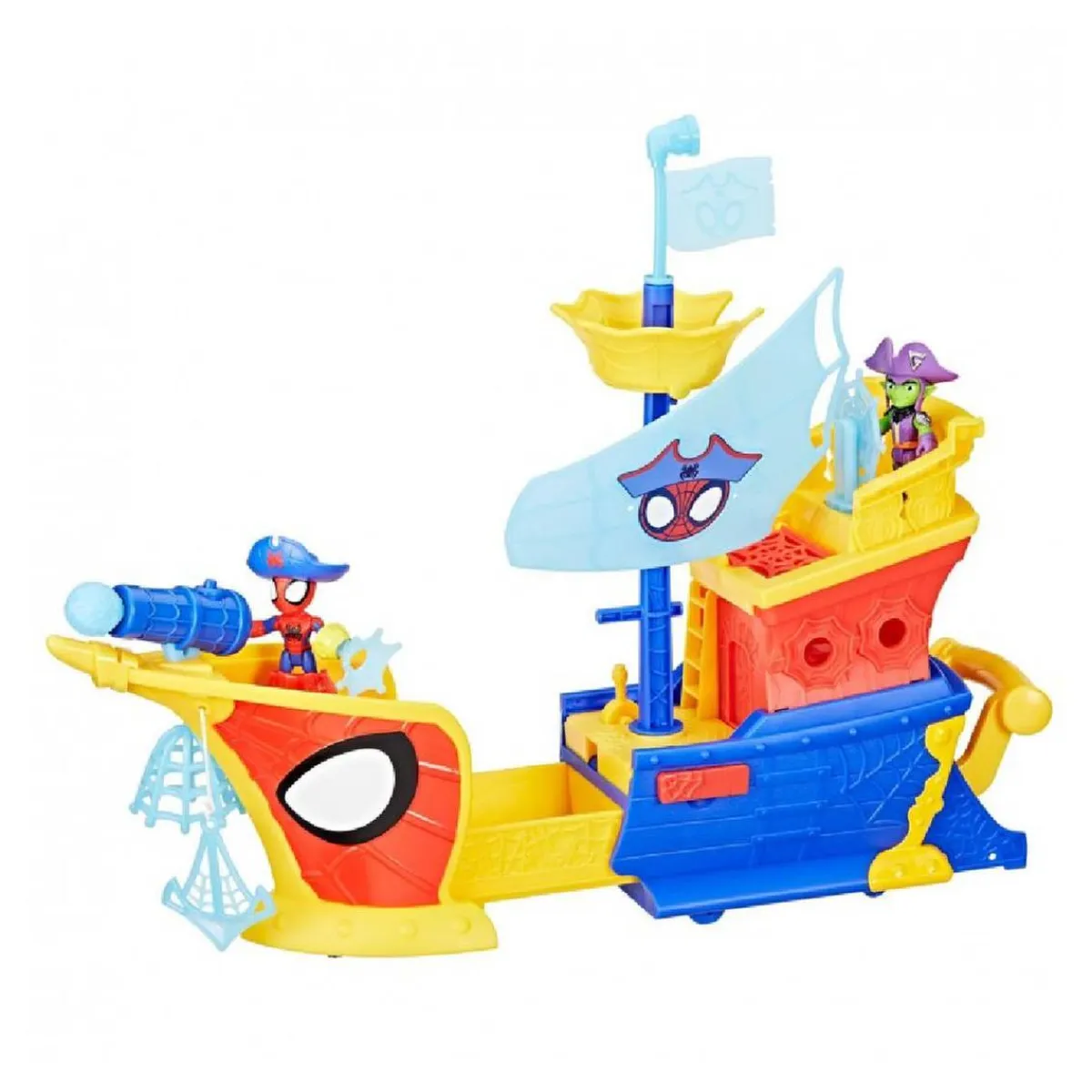 Spidey y su Superequipo - Barco Pirata con telarañas*HASBRO EU TRADING