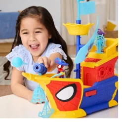 Spidey y su Superequipo - Barco Pirata con telarañas*HASBRO EU TRADING