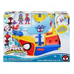 Spidey y su Superequipo - Barco Pirata con telarañas*HASBRO EU TRADING