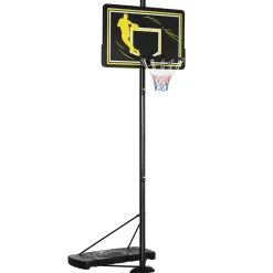 Sportnow - Canasta de baloncesto altura ajustable de 260-305 cm Negro*Outsunny Online