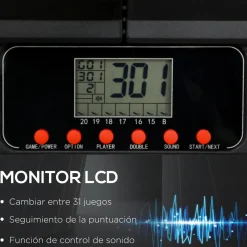 Sportnow - Diana electrónica plegable 31 juegos*Outsunny